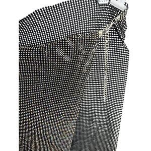 Chain Mesh Skirt Crop Brutalist Party Clubwear Nightwear Sexy Vixen Bombshell